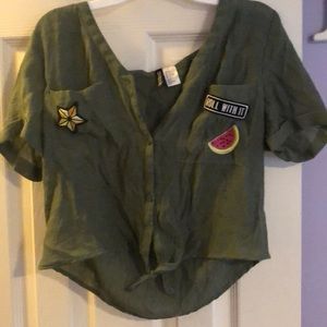 Roll with it tee H&M